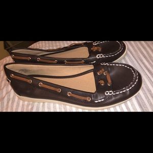 Old Navy brown dress moccasins